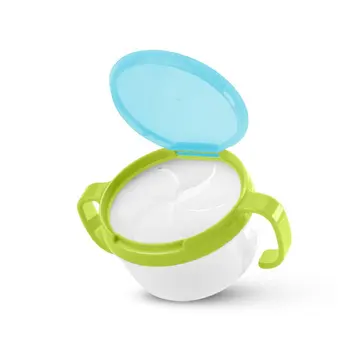 

Portable Dual Handle Durable Baby Snacks Cup Cute Baby Toddler No Spill Snack Snacker Bowl Cup Container