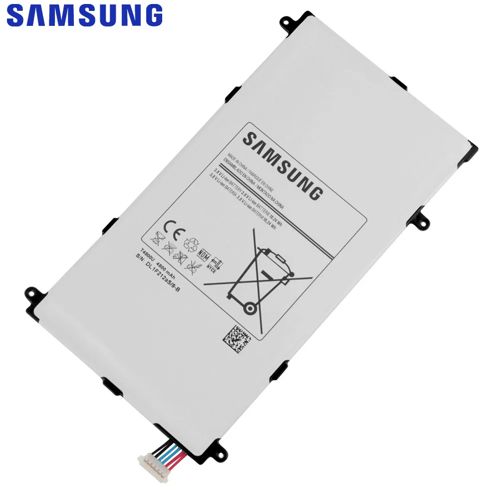 Оригинальный сменный аккумулятор Samsung для Galaxy Tab Pro 8 4 дюйма T325 T320 T321 SM T4800E T4800C T4800K
