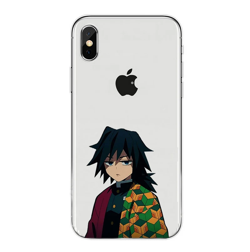 Kamado Nezuko Kimetsu no Yaiba Demon Slayer прозрачный мягкий чехол для iphone 8 7 6 plus 5 X XS XR MAX 11 11PRO 11MAX coque