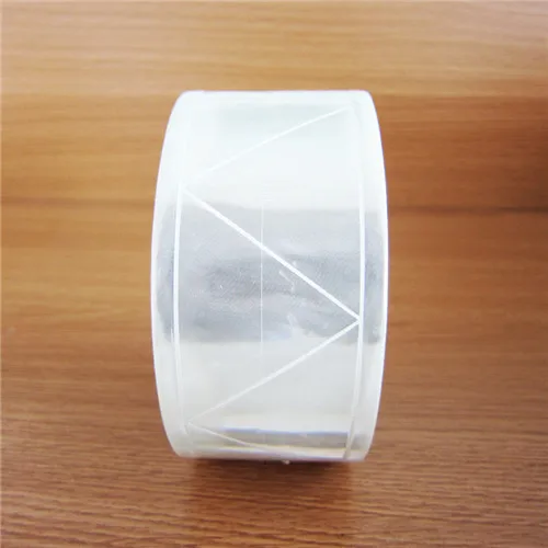 WhiteWPrint 5 cm x 3 m PVC Safety Warning Tape DIY Reflective Strip for Construction Clothing Bag Fabric - Цвет: WhiteWPrint