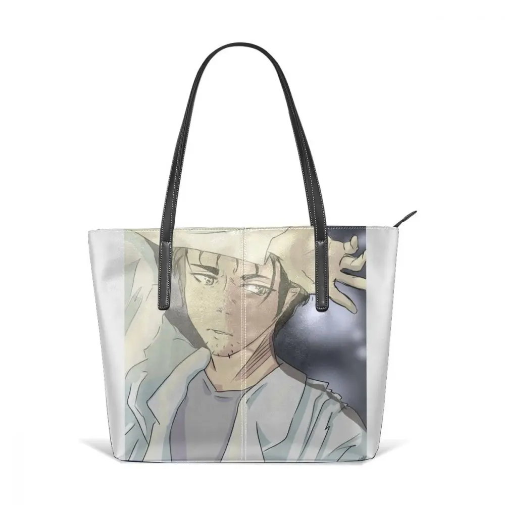 Steins Gate Okabe Rintarou Сумочка ринтару сумки с ручкой сверху тренд школьная кожаная сумка с принтом широкие женские s женские сумки - Цвет: Rintarou