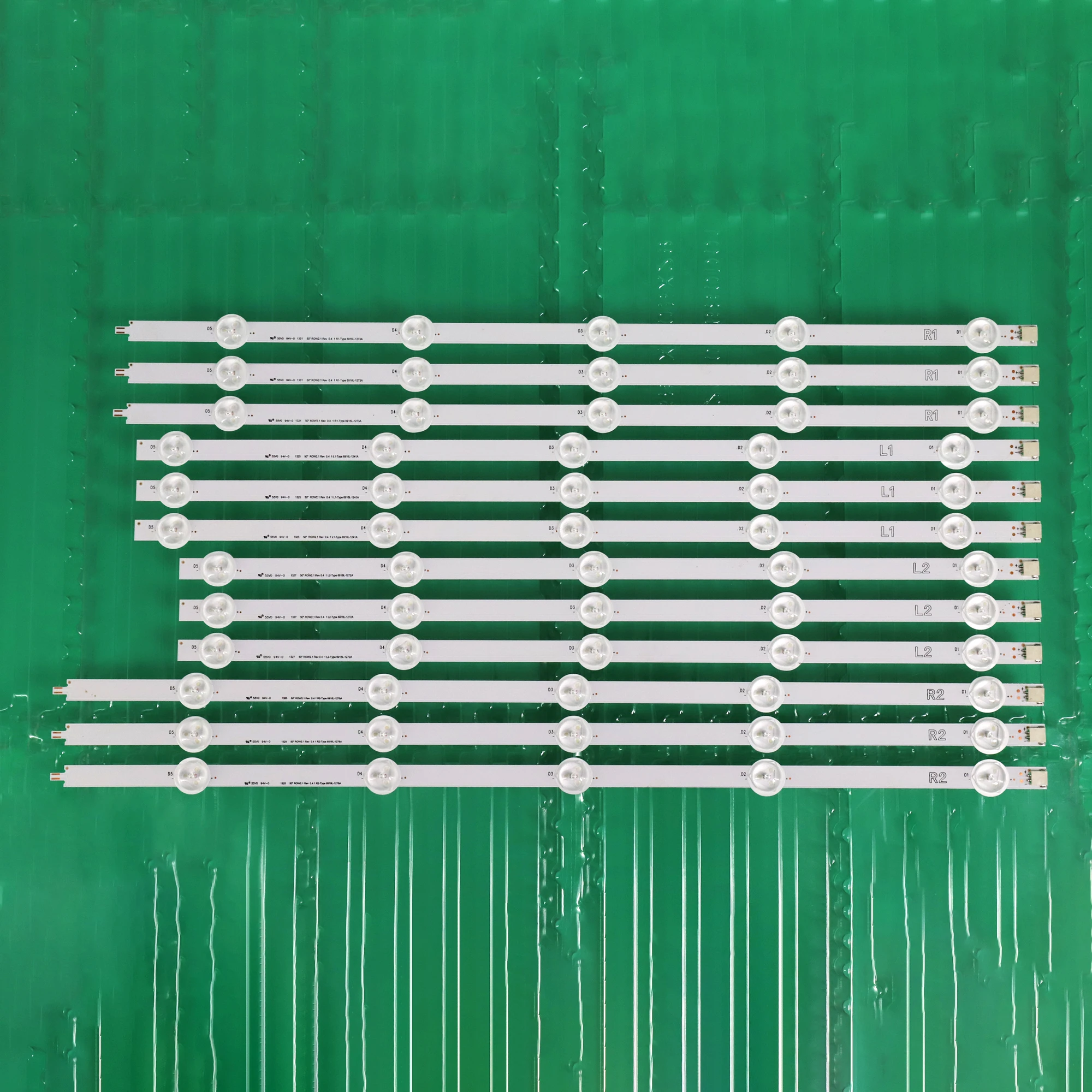 

12PCS LED Backlight For LG 50LA620S 50LN5400 50LN5600 50LA6208 50LN575S 50LA6230 50LN577S 50LA620S 6916L-1272A 1241A 1273A 1276A