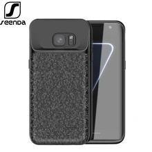 SeenDa 5000mah аккумулятор чехол для samsung Galaxy S7 edge Зарядка телефона крышка питания для samsung Galaxy S7 power Bank чехол для подзарядки