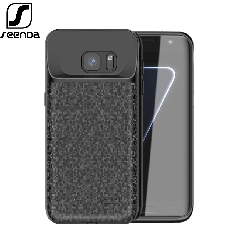 

SeenDa 5000mah Battery Case for Samsung Galaxy S7 edge Charging Phone Power Cover For Samsung Galaxy S7 Power Bank Charge Cover