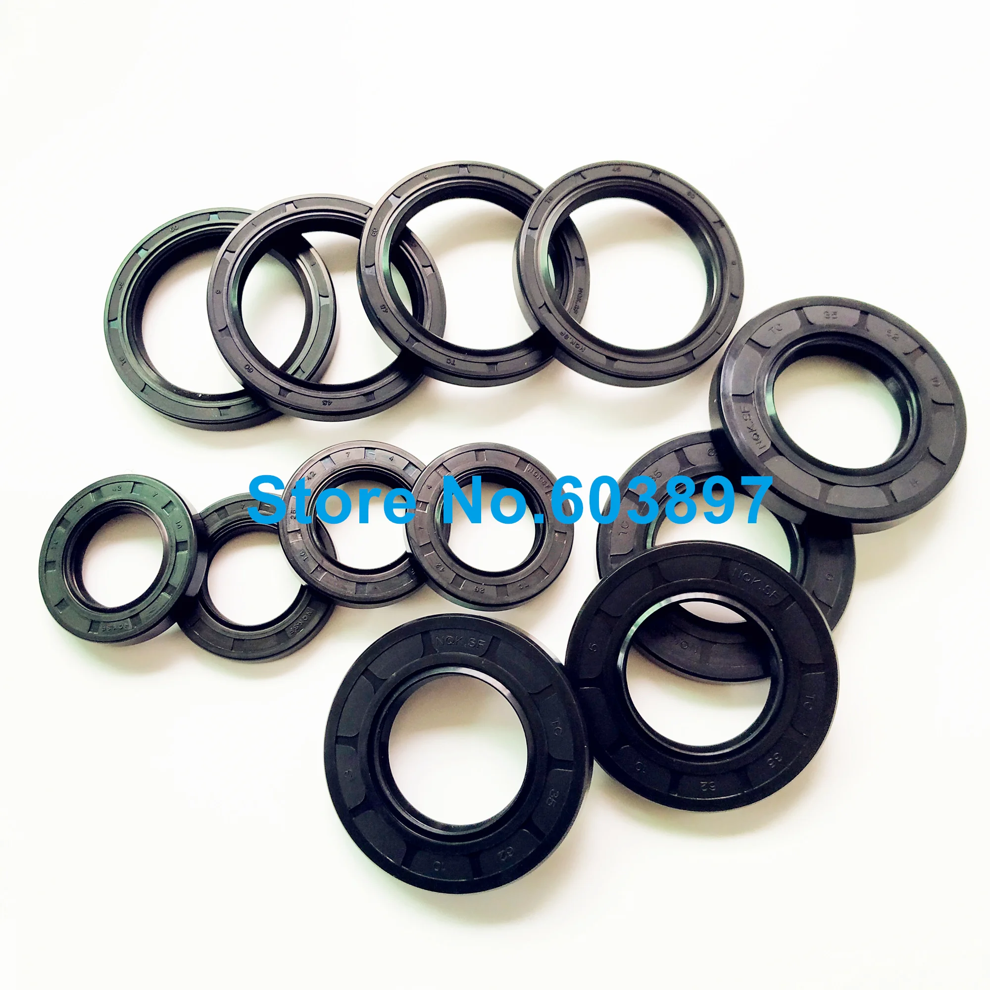 Fabricantes y proveedores de sellos de aceite de Ptfe con eje giratorio de labio de PTFE doble