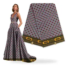 Анкара настоящий воск с фабрики печати ткани оптом африканская ткань Анкара африканская восковая печатная ткань