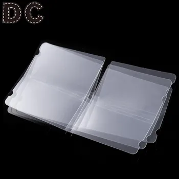 

10pcs Transparent Face Mask Storage Case Disposable Mask Storage Clip Portable Mouth-muffle Organizer Mask Folder