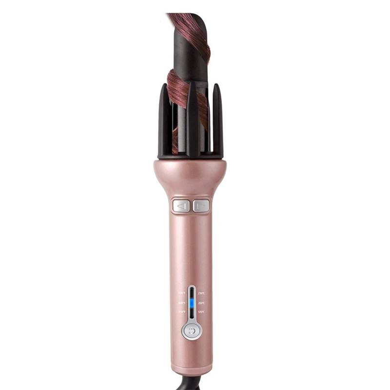 

Automatic Curling Iron Hair Curler Wand Curl Rotating Magic Hair Curling Iron Salon Tools Titanium Auto Hair Curlers Eu Plug