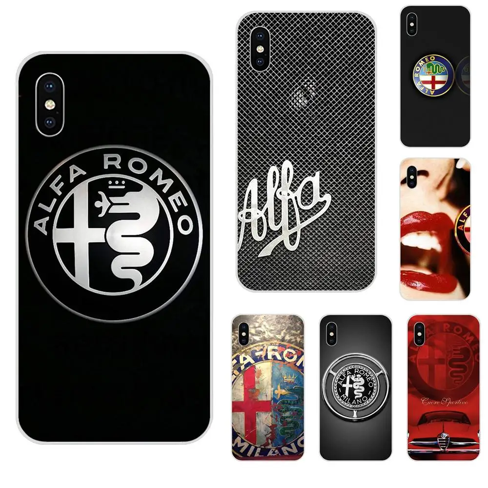 

For Galaxy Grand A3 A5 A7 A8 A9 A9S On5 On7 Plus Pro Star 2015 2016 2017 2018 Soft TPU Quinn Phone Alfa Romeo Italian