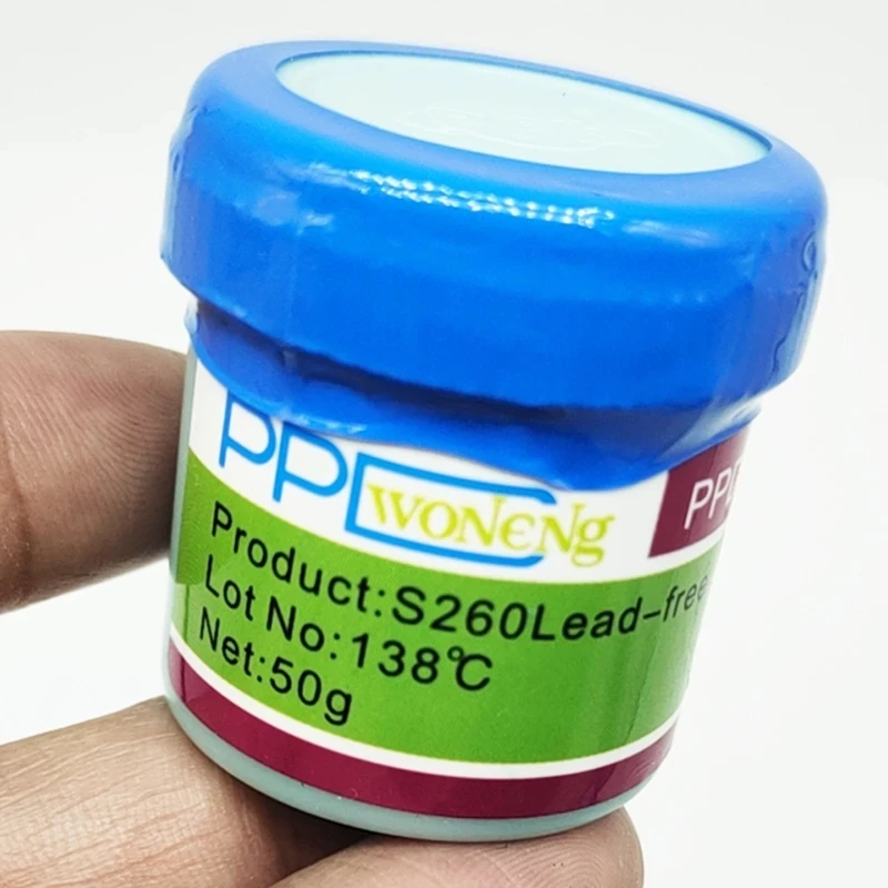 New PPD Pro Paste Melting Point 138 183 Degrees Lead-Free Low Medium Temperature Special Solder Paste for A8 A9 A10 A11 CPU Chip 2uul nano syringe type special solder paste 183 degree medium temperature for dock