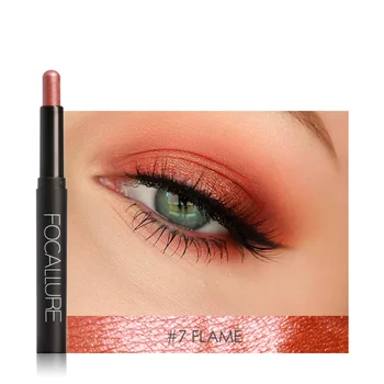 

FOCALLURE 12 Colors Eye Shadow Whitening Makeup Lasting Shimmer Cosmetics Tool Eyes Pencil Eyeshadow Stick National TSLM1