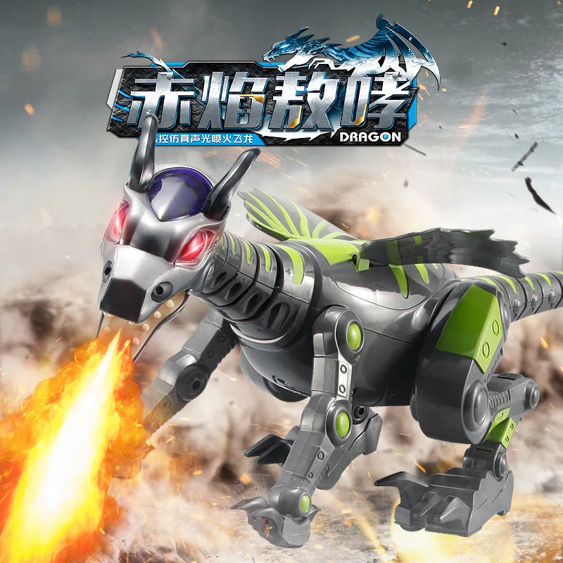 

Feng yuan Remote Control T-Rex Toy Charge Electric Intelligent Voice Dialogue Robot Simulated Dinosaur Models