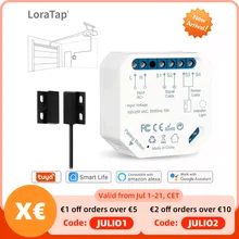 Tuya Smart Life New Wireless Garage Door Controller Opener Remote WiFi Switch Voice Control Alexa Echo Google Home No Hub Needed