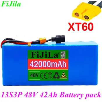 

48v 42000mAh 1000watt 13S3P 18650 Battery Pack XT60 MH1 54.6v E-bike bicicletta Elettrica Motorino batteria con 25A scarica BMS