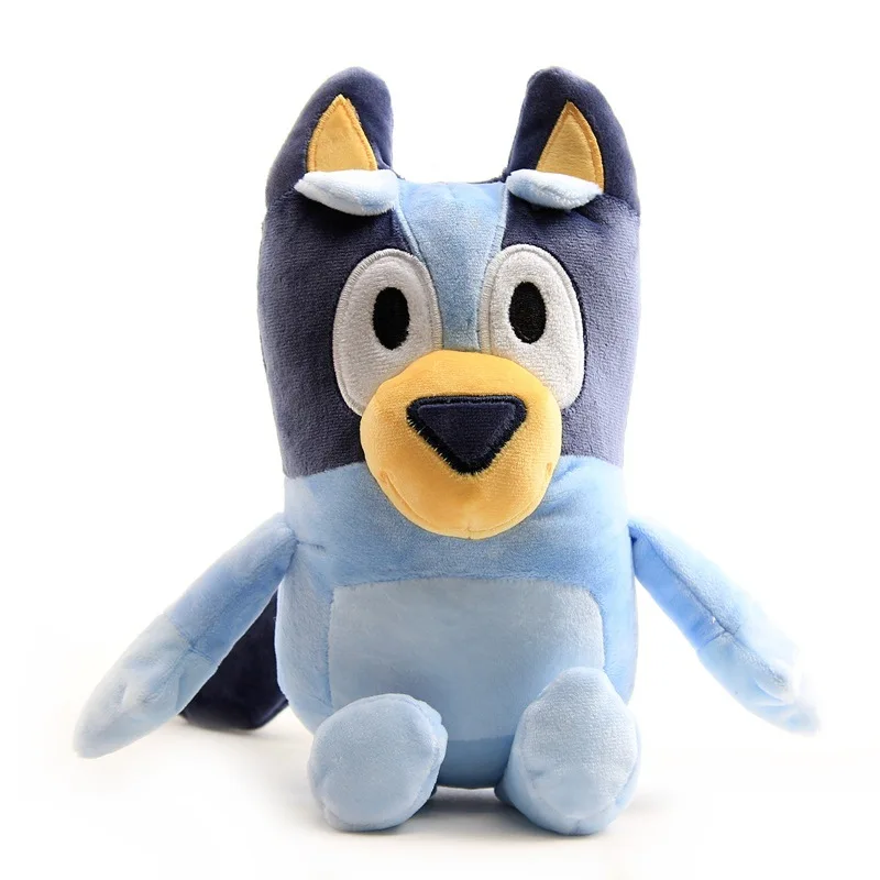 28CM Bluey Bingo Plush Toy Cute Soft Cartoon Bluey Family Stuffed Animals Dolls Baby Toys Kawaii Bluey Bingo Children Gift