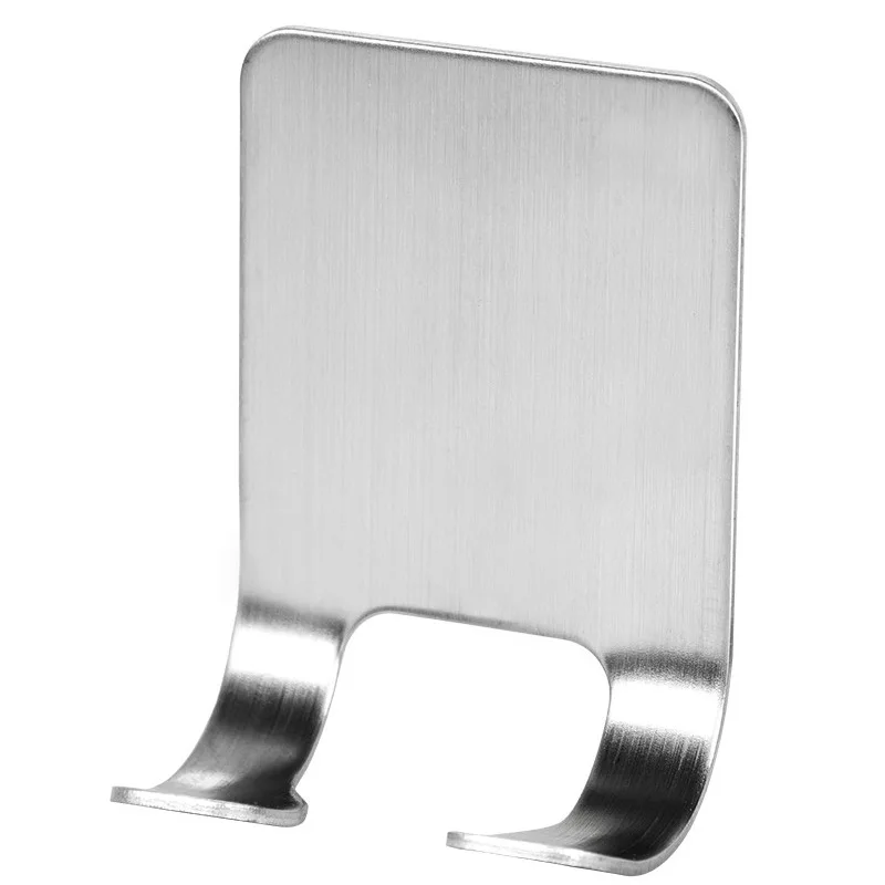 1 pcs razor stainless steel holder for men's razor holder bathroom razor holder wall adhesive storage hook kitchen hanger