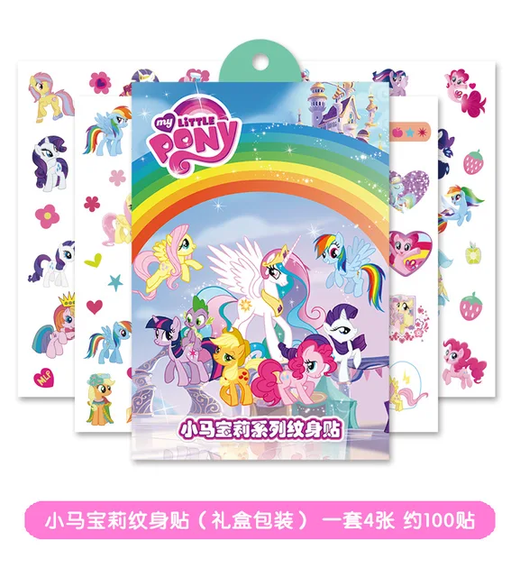 New Disney  frozen girls Cartoons Temporary Tattoo Body Art Flash Tattoo Stickers Mickey Minnie Waterproof  Styling Sticker 4 sheet  N