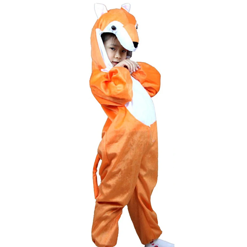 Kids Cartoon Animals Fox Costumes Boy Girl Halloween Cosplay Costume Anime Foxes Disfraces Dress Up Role Play Jumpsuit Clothes Kids Cartoon Animals Fox Costumes Boy Girl Halloween Cosplay Costume Anime Foxes Disfraces Dress Up Role Play Jumpsuit Clothes