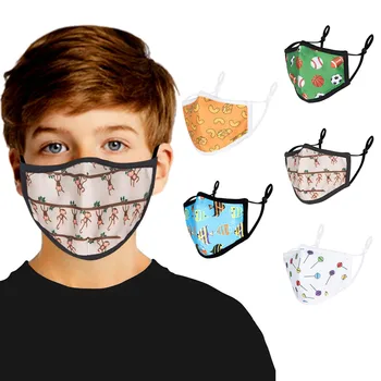 

Face Mask Fashion 5PCS Children Mouth Masks for Protection Face Mask Washable Earloop Mask Mascarillas Reutilizables mascarillas