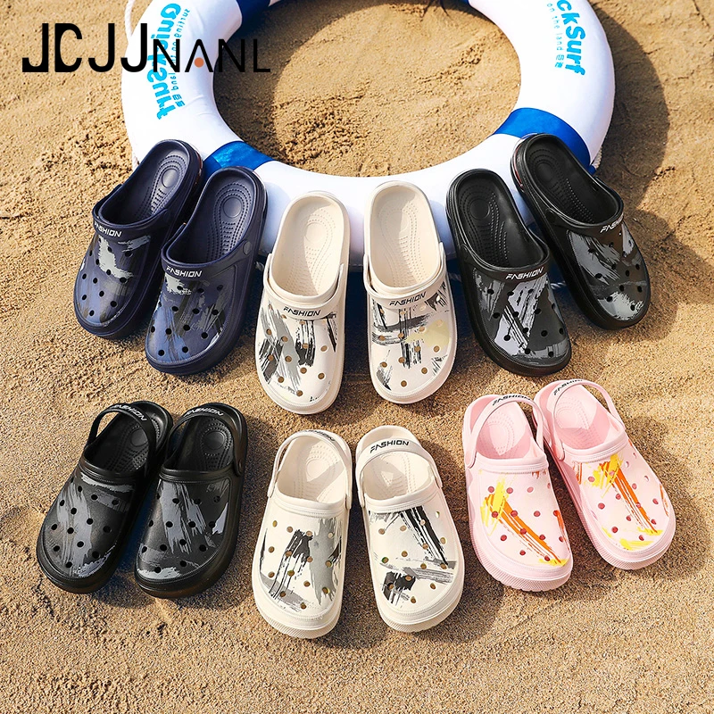 

Men Sandals Crocks LiteRide Hole Shoes Clogs Sandals For Men EVA Unisex Slipper Hole Garden Shoes Crocse Adulto Cholas Hombre