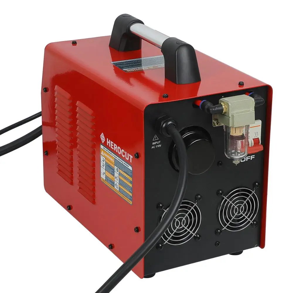 US $699.00 HC3500AF 220V Plasma Cutter With Compressor Non HF Pilot Arc 10mm Clean Cut Plasma Cutting Machine