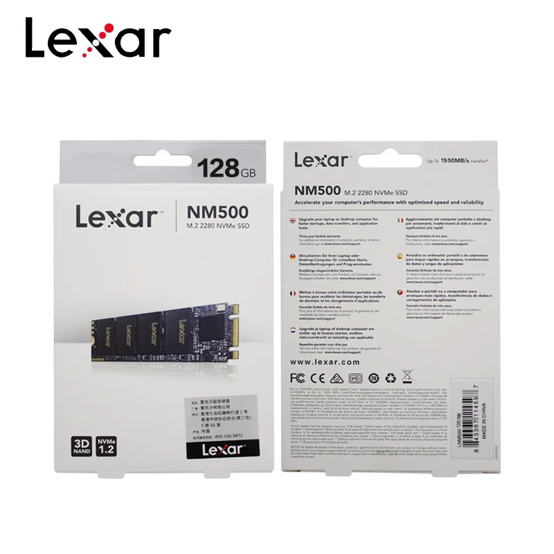 Original-Lexar-NM500-M-2-2880-NVMe-SSD-128GB-256GB-Internal-Solid-State-Disk-Hard-Drive