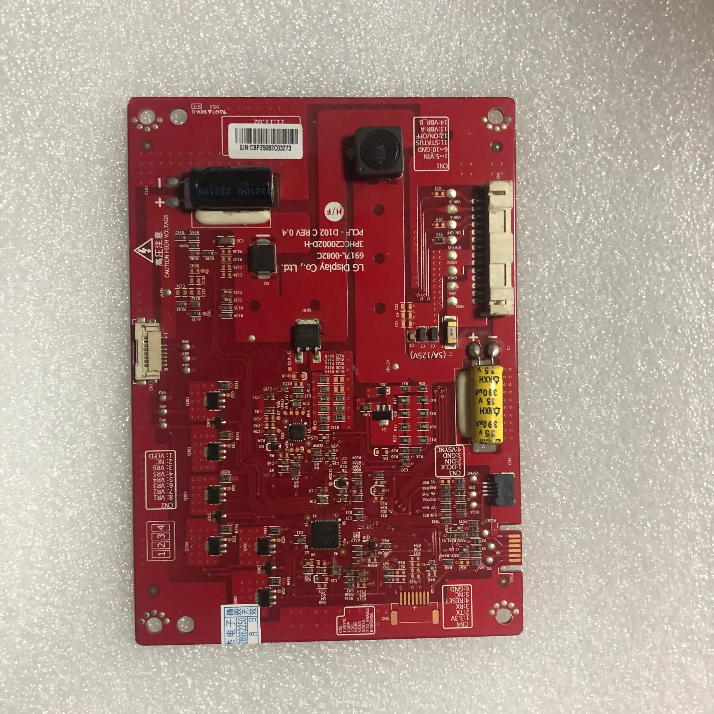 

free shipping original 100% test for LED3PHCC20002D-H PCLF-D102C REV:0.4 6917L-0082C High pressure plate