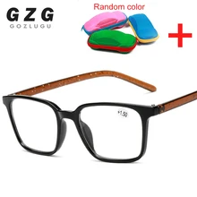 Очки для чтения, Для женщин Для мужчин легкий пресбиопические очки для чтения 1,0 1,5 2,0 2,5 3,0 3,5 4,0 дальнозоркости очки с футляром