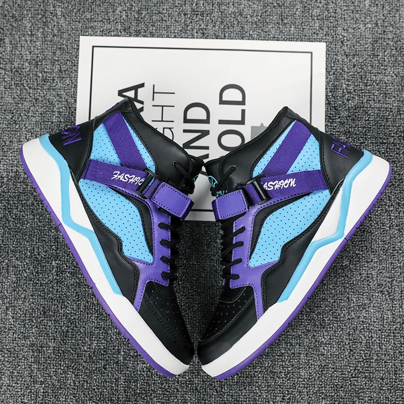 New Arrival High Top Sneakers for Men Adult Sport Basket Running Shoes Winter Athletic Shoes Wearproof Walking Shoes Zapatillas