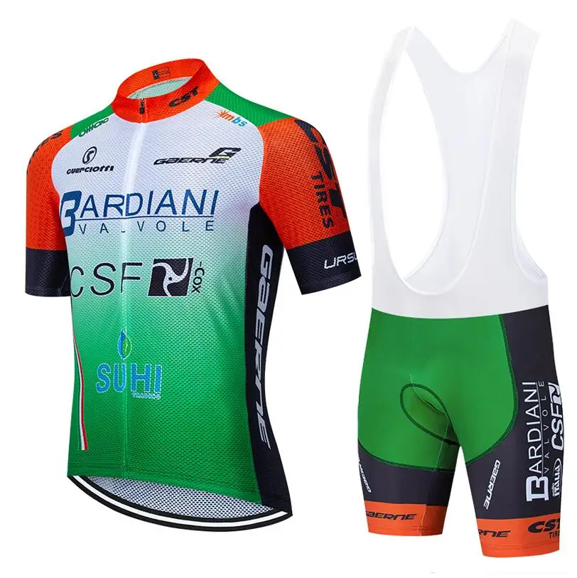 Команда BARDIANI Велоспорт Джерси 20D велосипед брюки костюм мужские летние быстросохнущие pro велосипедные рубашки Maillot Culotte одежда - Цвет: Многоцветный