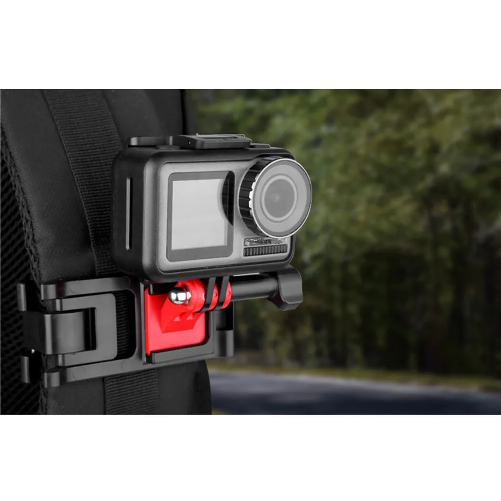

Backpack Clamp Clip Holder for GoPro 8 for Osmo Action for Osmo Pocket Sport Action Camera Accessories Universal Adjustable Clip