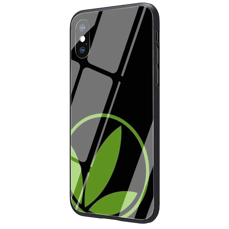 EWAU черный и зеленый чехол для телефона из закаленного стекла Herbalife для iPhone 5 5S SE 6 6s 7 8 Plus X XR XS 11 pro Max - Цвет: G12