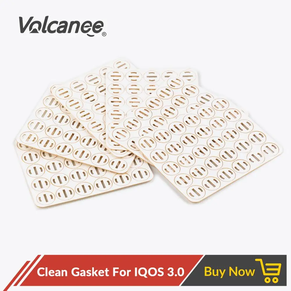 

Volcanee 20pcs Little Slice Clean Gasket For IQOS 3.0 Electronic Cigarette Absorb Oil Gasket Repair Vape Accessories