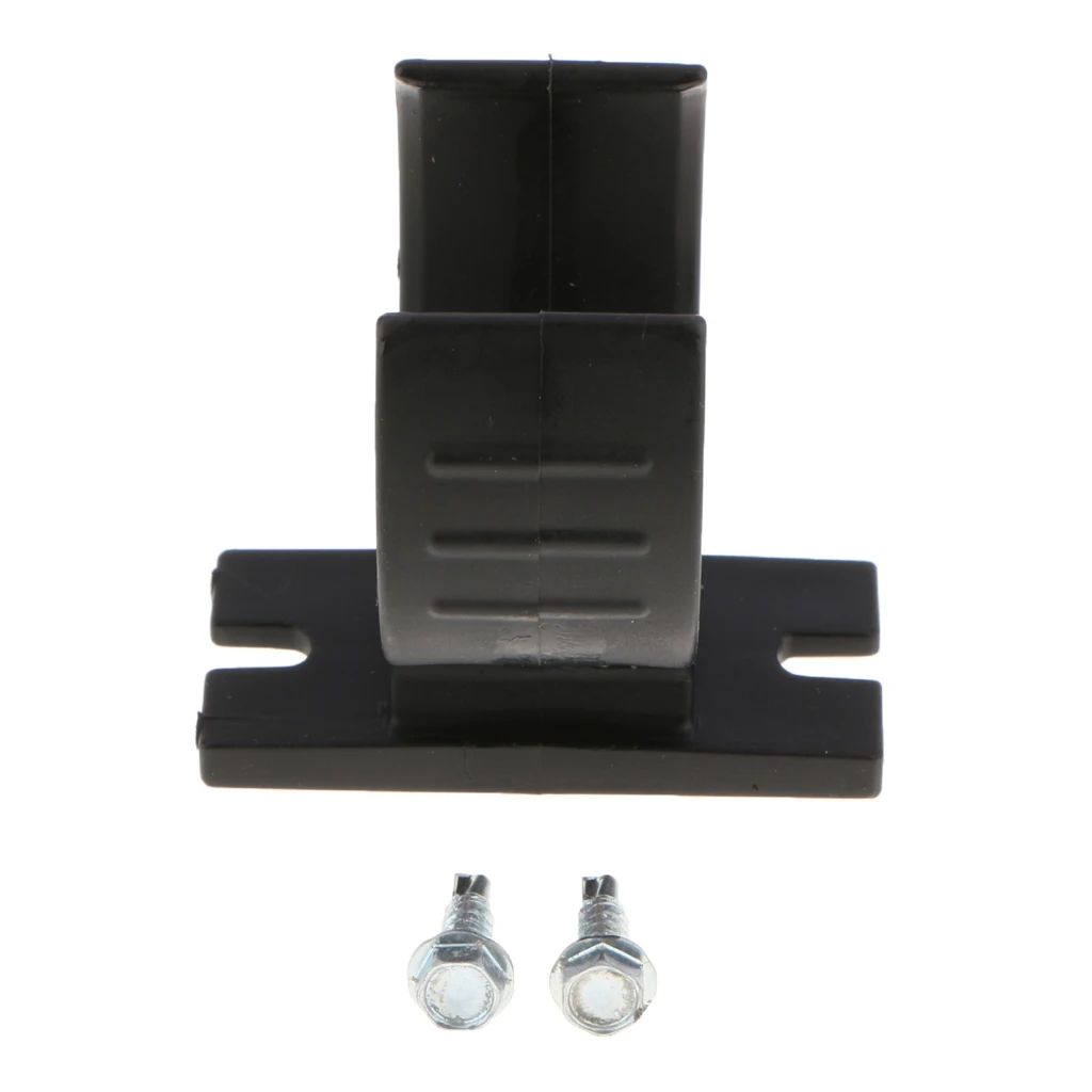 RV Trailer 7 Flat Trailer Plug Holder Plastic 50x45mm Goes on Vehicle BLACK