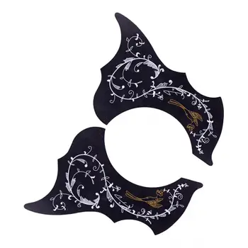 

2x Guitar Pickguard Anti-Scratch Guard Plate Self-Adhesive Pick Guard Sticker for Acoustic Guitar Parts