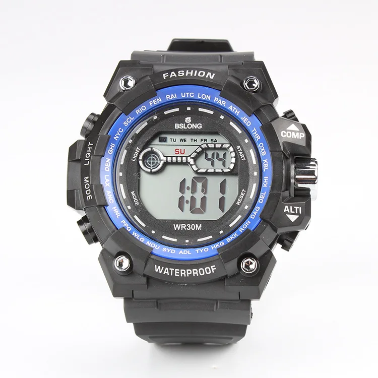 

Multi-functional Open Country Survival Electronic Watch Outdoor Mountain Climbing Watch Manufacturers Direct Selling Smart Elect