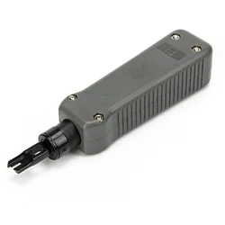 Sertisseuse de câbles réseau RJ45 RJ11, 1 pièce, outil de poinçonnage d'impact, insertion de câble coupé 