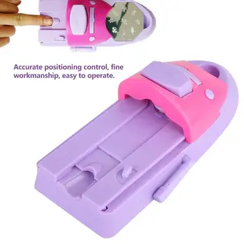 

Nail Art Printer Manicure Machine DIY Pattern Printing Stamper With 6pcs Metal Pattern Plates Scraper Chart Plate Nail Art Salon