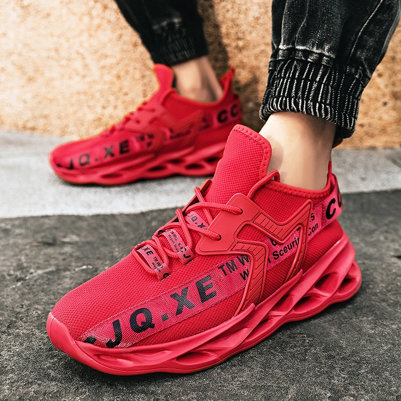 Breathable Running Shoes 46 Light Men's Shoes 45 New Sports Shoes Large Size Sneakers Fashion Outdoor Jogging Casual Shoes