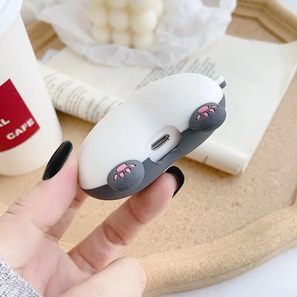 Силиконовый чехол Corgi Ass для Airpods Pro, милый чехол для наушников с Bluetooth для Apple Airpod Pro, чехол для Air Pods Pro 3 с брелком