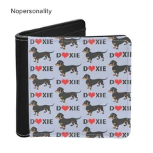 Life Is Better With Dachshund Credit Card With Zipper Wallet Business Casual Hand Wallet 