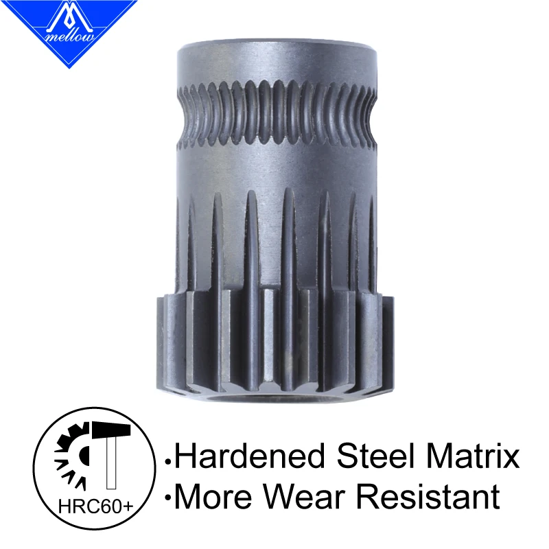 Mellow Faça Você Mesmo Cadeia à Base de Nitrogênio Super Roda de Extrusão Resistente ao Desgaste Ddg Direct Drive Kit Básico para Ddg Sherpa Mini Extrusora - Imagem 5