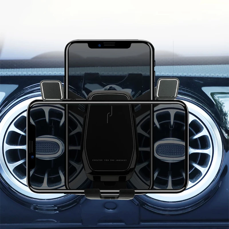 Mobile Phone Holder Air Vent Mount Clip Clamp Mobile Phone Support for Benz A Class W177 Accessories