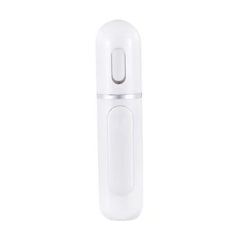 

Portable Nano Sprayer Water Supply Instrument Hand Held Beauty Apparatus Facial Humidifier (White)