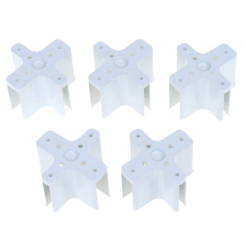 

5PCS Plastic Motor Mount Cross Motor Base for XXD Motor KT board RC Airplane Models Part