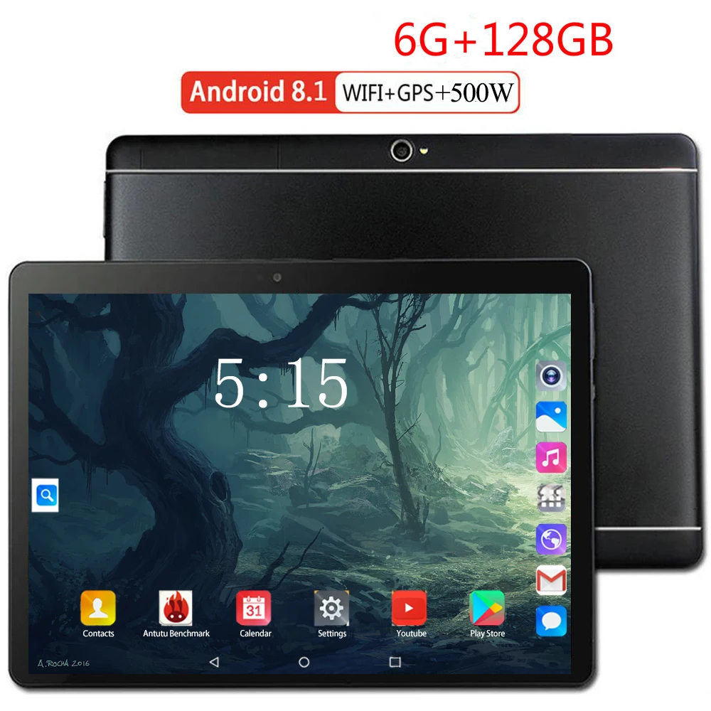 Самый дешевый планшетный ПК Android 8 0 4G FDD LTE 10 дюймов Восьмиядерный ОЗУ 6 Гб ПЗУ 128 ГБ