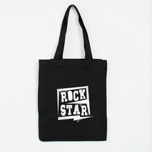 Женские холщовые сумки с буквенным принтом, женские тканевые Простые повседневные сумки на молнии, сумки для покупок с принтом, многоразовые сумки через плечо на молнии