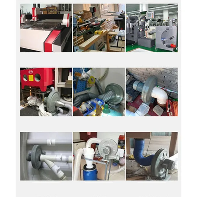 750W Air Blower Centrifugal Laser Exhaust Fan AC110V AC220V for Co2 Machine Blowing Medium Pressure 3