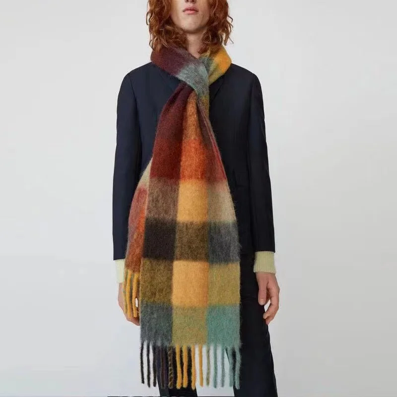 NEW 2021 AC winter scarves for women shawls warm wraps lady pashmina pure blanket cashmere scarf neck headband hijabs stole A-4