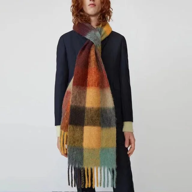 NEW 2021 AC winter scarves for women shawls warm wraps lady pashmina pure blanket cashmere scarf neck headband hijabs stole A-4 15